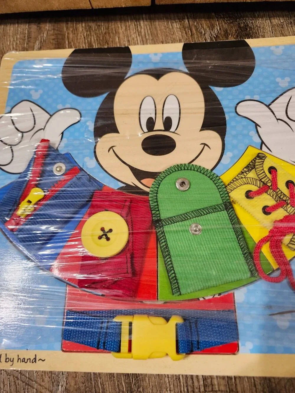 Mickey Mouse wooden basic skills board